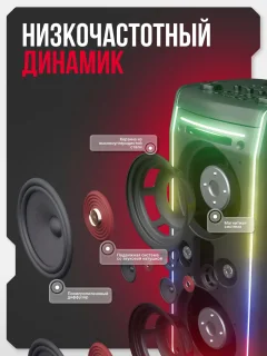 Портативная акустика Урал Молния 10000 — фото 9