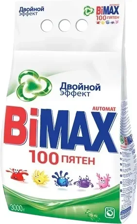 Стиральный порошок Bimax 100 пятен Automat (3кг)