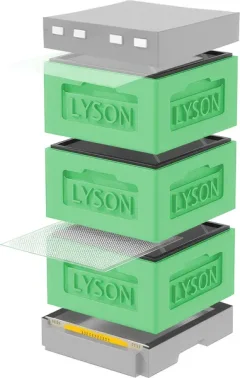 Улей Lyson Рута На 12 Рамок / KR123GG (зеленый/серый) — фото 5