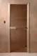 Стеклянная дверь для бани/сауны Doorwood Теплый день 180x70 (коробка листва) — фото 4