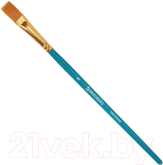 Набор кистей Brauberg Синтетика / 201030 (10шт)