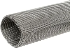 Сетка тканая Kronex 2.5x2.5x0.4мм / STK-0401 (рулон 1x25м, оцинкованная) — фото 1