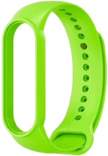 Ремешок для фитнес-трекера Miru 4088 для Mi band 5 (силиконовый, салатовый)