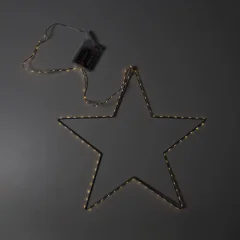 Подвеска новогодняя AksHome Тип 4 Звезда 40см 104LED 3АА — фото 6