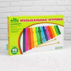 Музыкальная игрушка Лесная мастерская Ксилофон / 454306 — фото 5