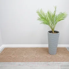 Коврик защитный Вилина Противоскользящий. Элемент 65x120 / 7175-Zebra_Brown (коричневый) — фото 5