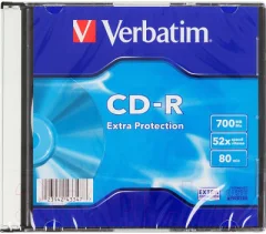 Диск CD-R Verbatim 700мб Extra Protection Slim / 43347 — фото 10