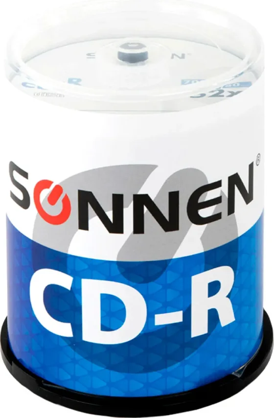 Набор дисков CD-R Sonnen 700Mb 52x (100шт)