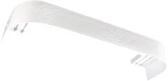 Карниз для штор LEGRAND Феникс 7см 3м 2р с поворотами / 58147067 (белый матовый) — фото 2