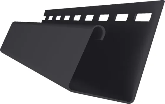 J-профиль Grand Line Я-Фасад универсальный 7/8" 3.00 (Premium Acryl графит)
