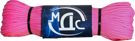 Шнур хозяйственный МДС 8мм 16пр / PU-156361 (10м, неон)