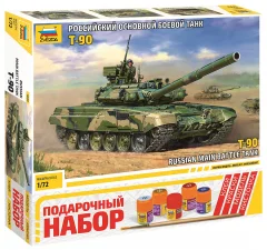 Сборная модель Звезда Российский танк Т-90 / 5020П — фото 4