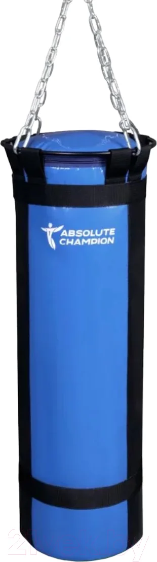 Боксерский мешок Absolute Champion Стандарт плюс (20кг, черный/синий)