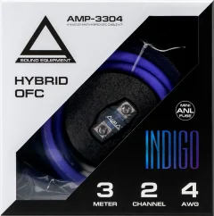 Набор для подключения автоакустики AURA AMP-3304 Hybrid-OFC — фото 3