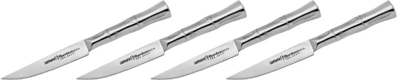 Набор столовых ножей Samura Bamboo для стейка SBA-0031S (4шт)