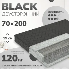 Матрас Mio Tesoro Black 1.306 70x200 — фото 1