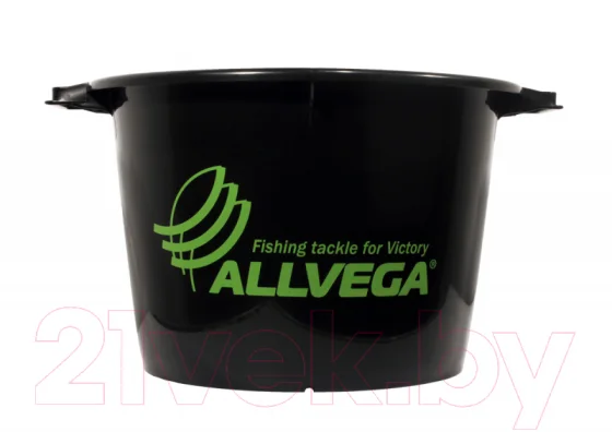 Ведро рыболовное Allvega BPFB-BL-40 (40л, черный)