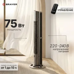 Вентилятор Brayer BR4977 — фото 1