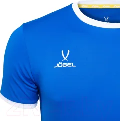 Футболка игровая футбольная Jogel Camp Origin Jersey / JFT-1020 (XXXL, синий/белый) — фото 3