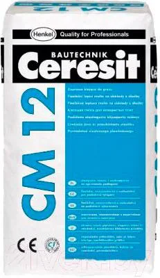 Клей для плитки Ceresit CM 12 Gres (25кг)