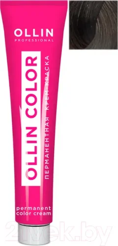 Крем-краска для волос Ollin Professional Color перманентная 5/1 (100мл, светлый шатен пепельный) — фото 5