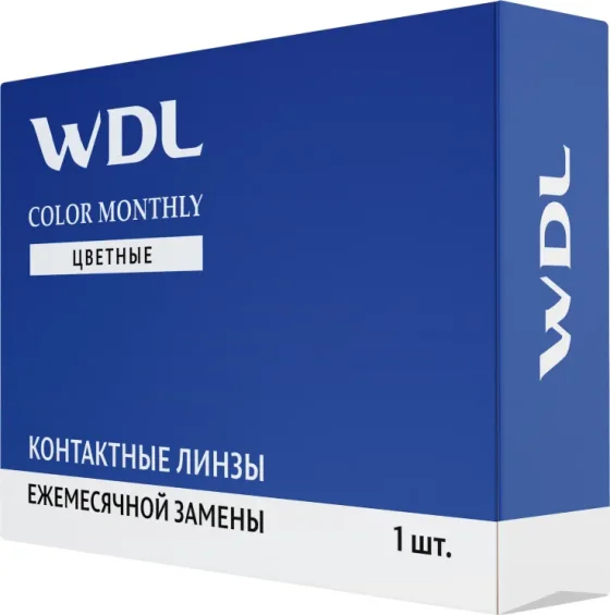 Контактная линза WDL Color Monthly BC 8.6 mojito -6.00