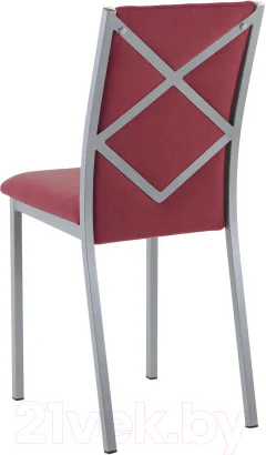 Стул AMC Comfort 2 Г Т5.8 (ткань красный/серебристый) — фото 2