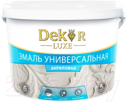Эмаль Dekor Акриловая универсальная (800г)