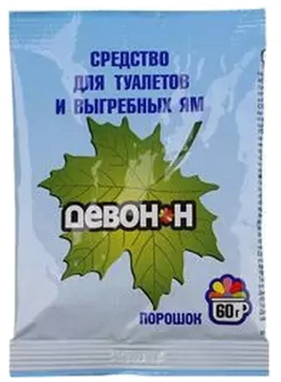 Биоактиватор Девон Для садовых туалетов (60г)