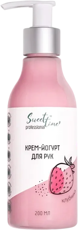 Крем для рук Domix Green Йогурт Клубника (200мл)