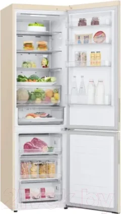 Холодильник с морозильником LG DoorCooling+ GA-B509CEQM — фото 10