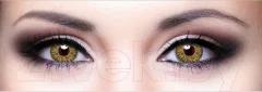 Комплект контактных линз Hera Elegance Brown Sph-1.00 (2шт) — фото 3