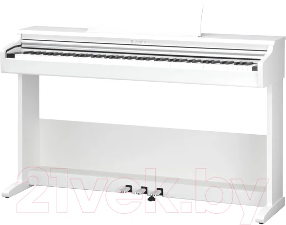 Цифровое фортепиано Kawai KDP75 Embossed White (с банкеткой)