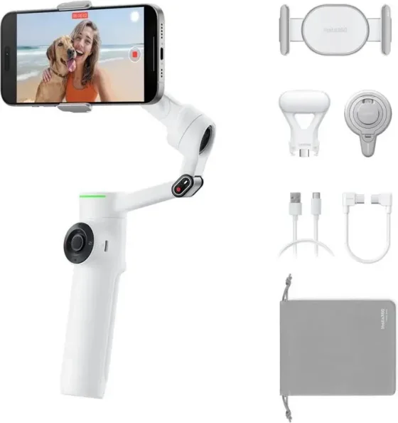 Стедикам Insta360 Flow 2 Pro Creator Bundle / CINSABQB (Flow205) (белый)