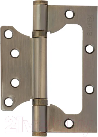 Петля дверная Vettore Flush 2x63x100 AB (бронза)