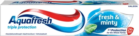 Зубная паста Aquafresh Fresh and Minty Освежающе-Мятная (50мл)