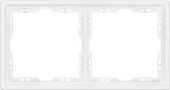Рамка для выключателей и розеток Arlight FRM-NOBE-SFPL-2-WH / 054215 — фото 3