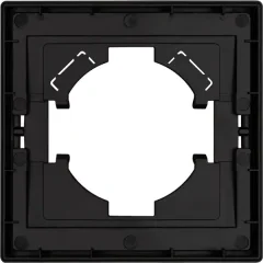 Рамка для выключателей и розеток Arlight FRM-TENDO-SFPL-1-BK / 054642 — фото 8