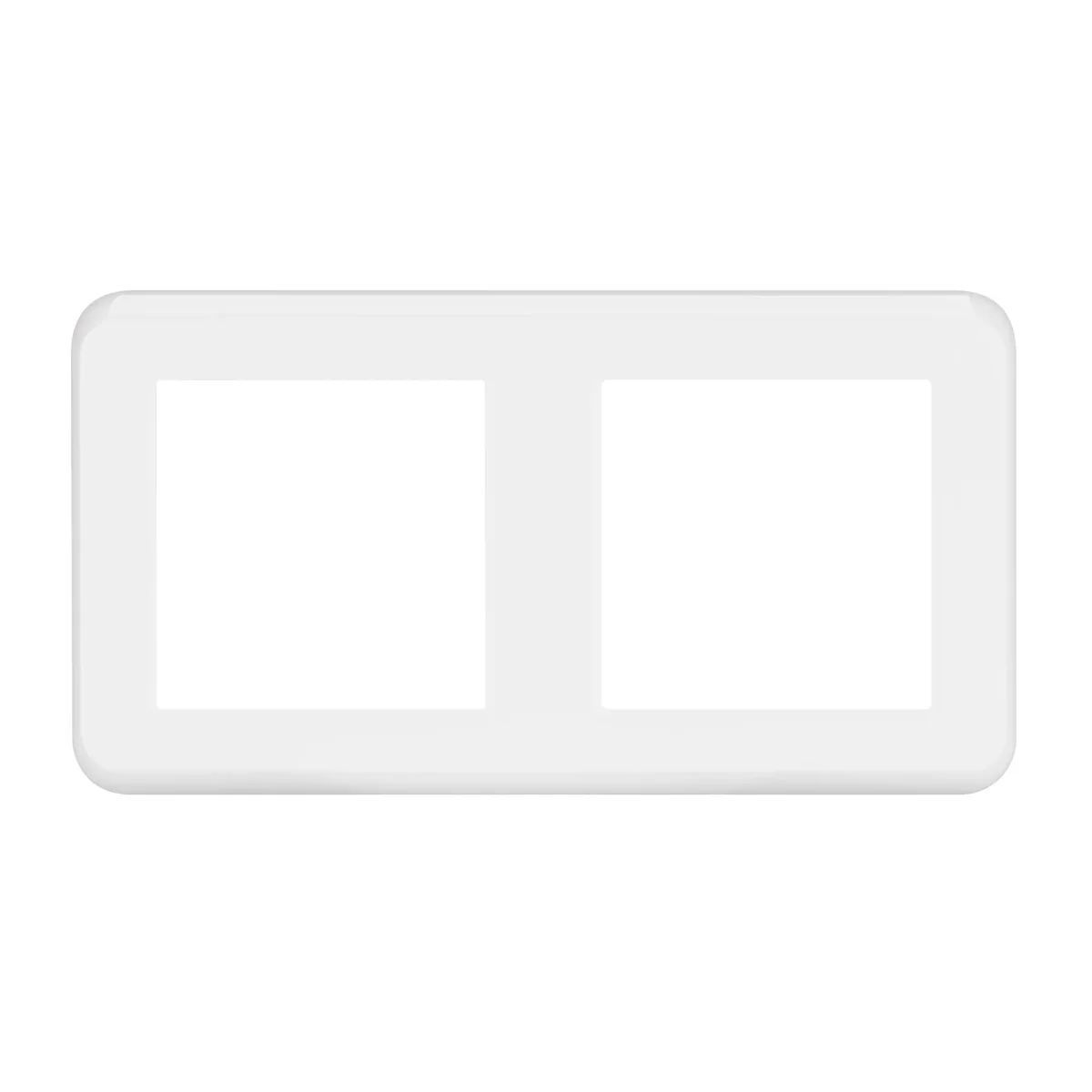 Рамка для выключателей и розеток Arlight FRM-VERSA-PL-2-WH / 043776