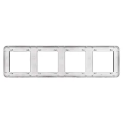 Рамка для выключателей и розеток Arlight FRM-VERSA-PL-4-BK / 045188 — фото 3