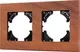 Рамка для выключателей и розеток Arlight FRM-XSILO-WD-2-NL / 050871 — фото 6