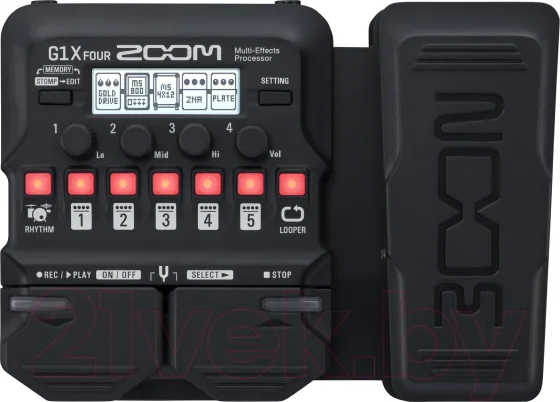 Процессор электрогитарный ZOOM G1X Four