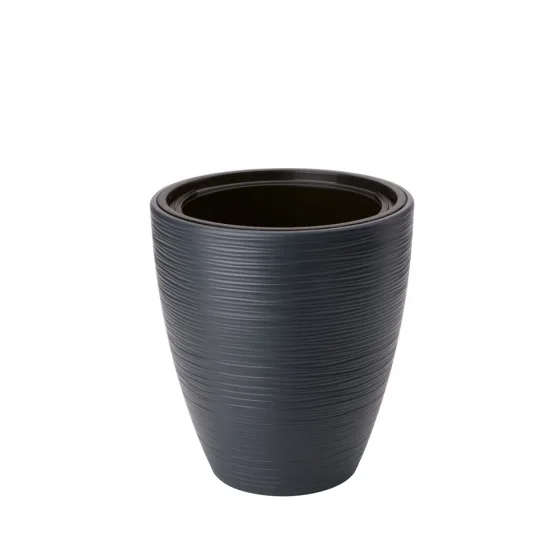 Кашпо Formplastic Gobi / FP-5230-014 (антрацитовый)