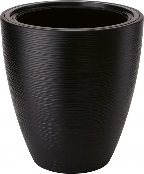 Кашпо Formplastic Gobi / FP-5240-084 (глубокий черный)