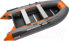 Надувная лодка Roger Boat Hunter Keel 3500 (малокилевая, графит/оранжевый) — фото 1