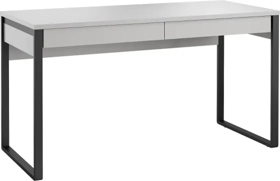 Письменный стол MODULA Карпин INV01SP-2S-1400/600/767(12) (серый)
