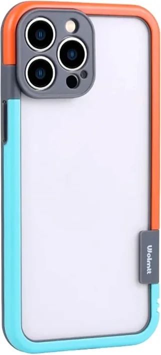 Чехол-накладка G-Case Для iPhone 16 Pro / 6601110764C (голубой/оранжевый)