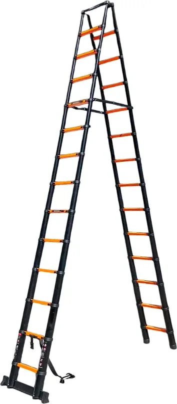 Телескопическая лестница ISMA ISMA-UP410-2 (62697)
