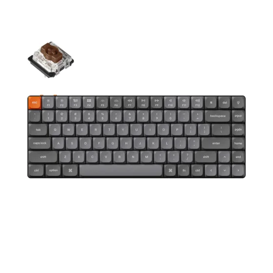 Клавиатура Keychron K3 Max Gateron Brown Switch / K3M-H3-RU