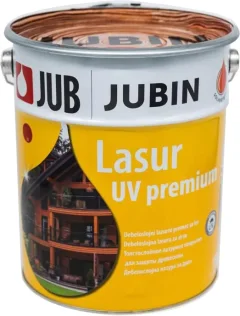 Лазурь для древесины Jub Lasur UV Premium №17 (10л, тик) — фото 1